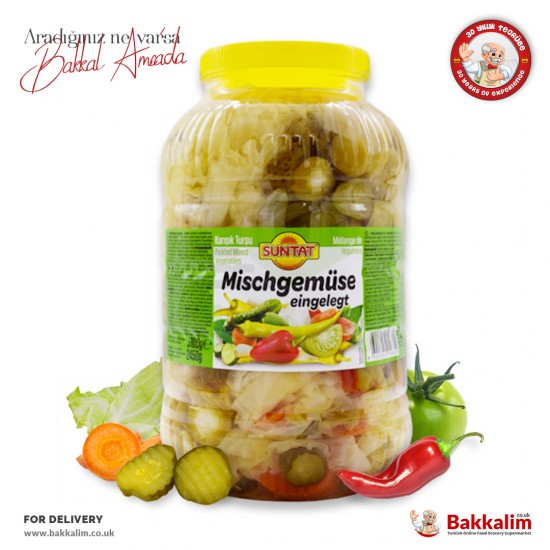 Suntat Pickled Mixed Vegetables 3000 Ml