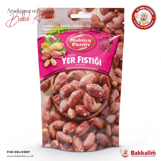 Malatya Pazarı Yer Fıstığı Kavrulmuş Tuzlu 180 Gr