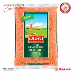 Duru Whole Round Red Lentils 5000 G