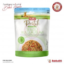 Duru Pratik Bulgur Pilaf With Vegetables Ready Eat 250 G