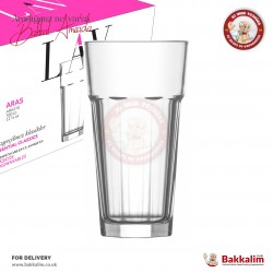 LAV Aras Soft Drink Glass 360 Cc 3 Pcs