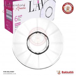 LAV Alya Tea Saucer ALY276 6 Pcs