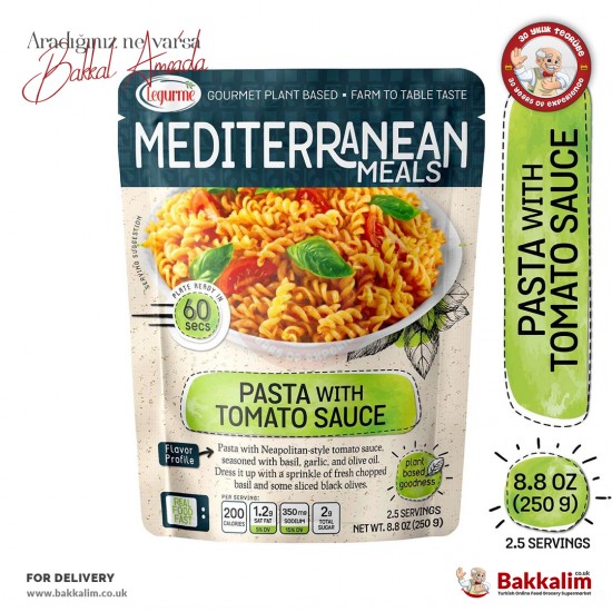 Legurme Pasta With Tomato Sauce Ready Eat 250 G