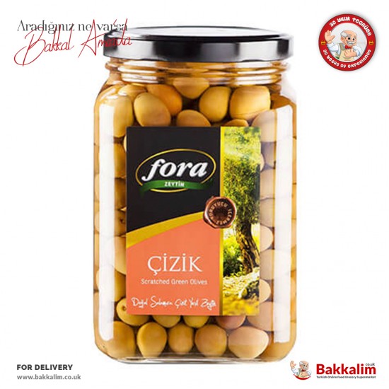 Fora Scratched Green Olives N 1600 G - TURKISH ONLINE MARKET UK - £8.49