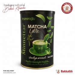 Sekeroglu Minnettar Matcha Latte Vanilla Flavoured 200 G