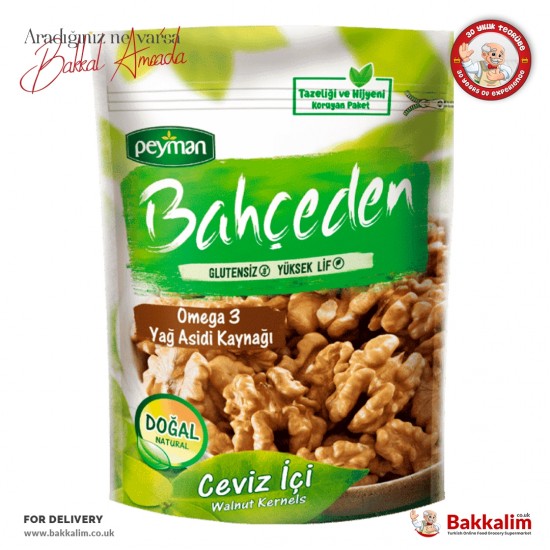 Peyman 110 G Bahceden Walnut Kernels - TURKISH ONLINE MARKET UK - £4.69