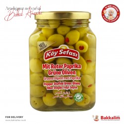 Koy Sefasi Red Pepper Stuffed Green Olives 900 G