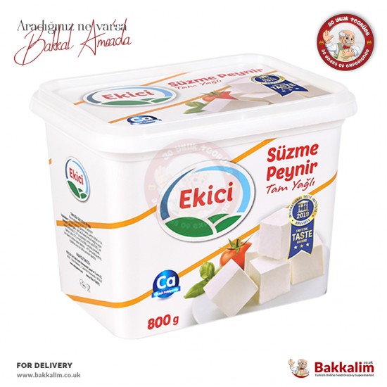 Ekici Süzme Peynir Tam Yağlı 800 Gr