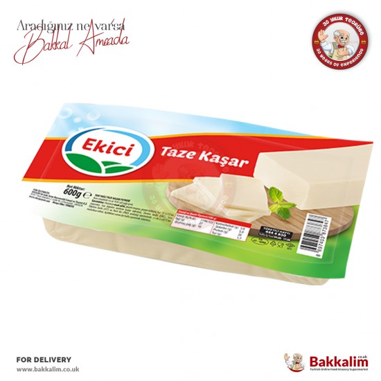 Ekici Taze Kaşar Peynir 600 Gr