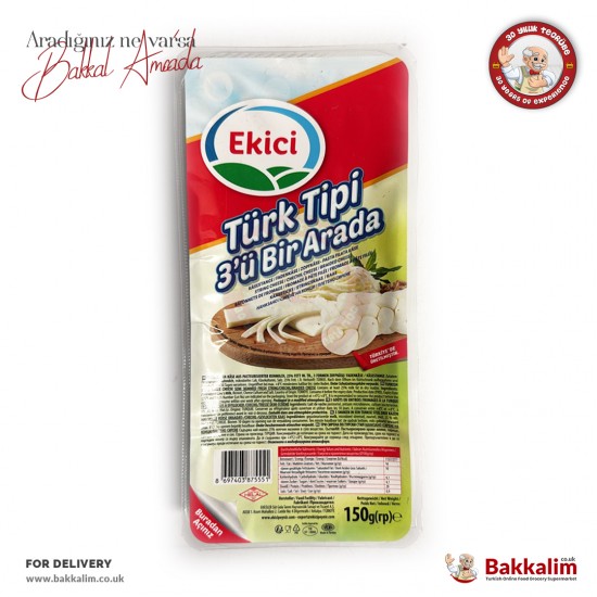 Ekici Türk Tipi 3'ü Bir Arada Peynir 150 Gr