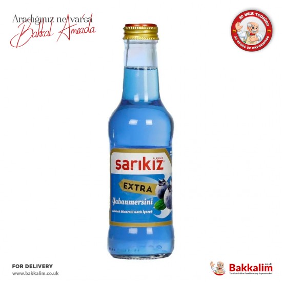 Sarikiz Extra Blueberry Flavored Sparkling Mineral Drink 200 Ml