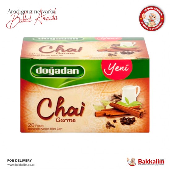 Dogadan Chai Gurme Spicy Mixed Herbal Tea 20 Bags - TURKISH ONLINE MARKET UK - £1.99