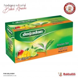 Doğadan Mango Ve Misket Limon Yeşil Çay 18'li Paket