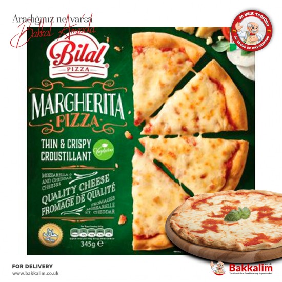 Bilal Margarita Pizza 345 Gr - TURKISH ONLINE MARKET UK - £3.99