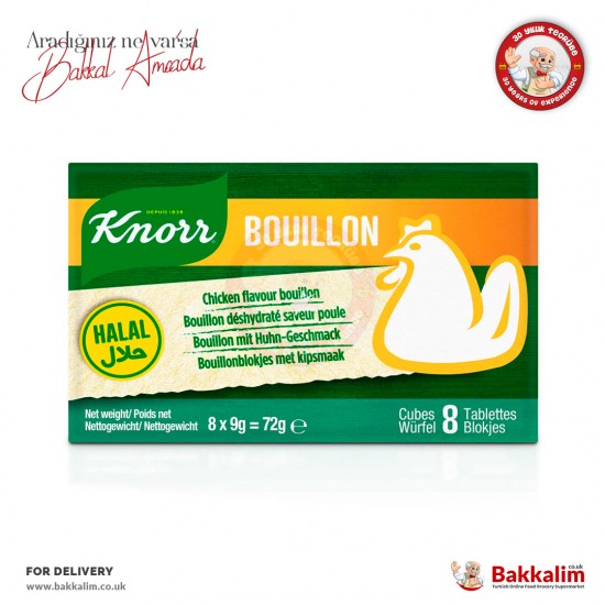 Knorr Tavuk Bulyon 72 Gr 8 Tablet