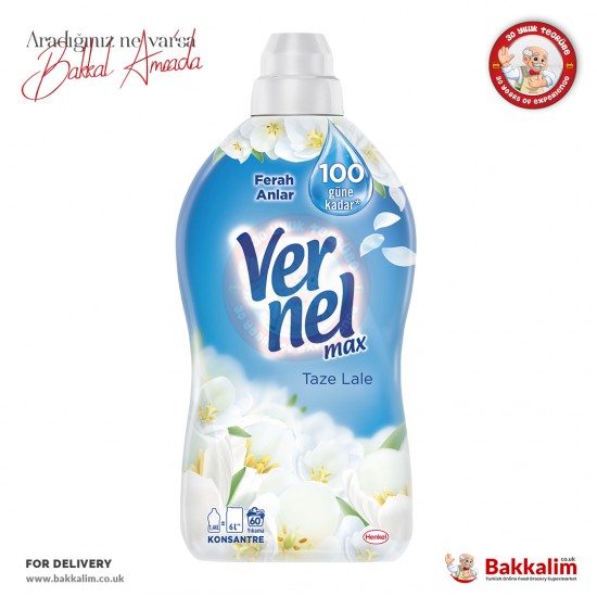 Vernel Max Tulip Concentrated Fabric Softener 1440 Ml