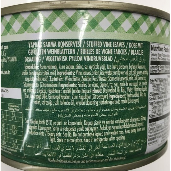 Tamek Yaprak Sarma 400g - TURKISH ONLINE MARKET UK - £2.99