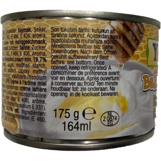 Yorem 170 Gr Cream With Honey - TURKISH ONLINE MARKET UK - £2.39
