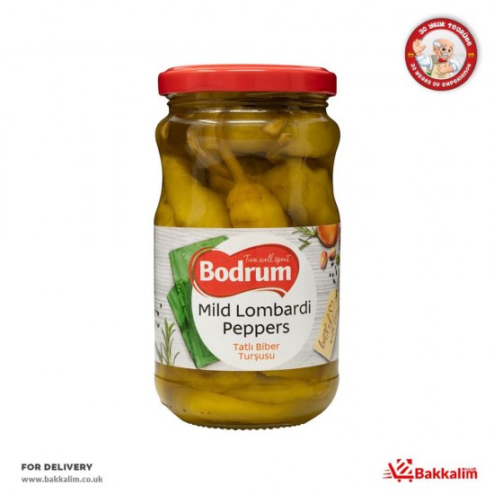 Bodrum 300 Gr Mild Lombardi Peppers - TURKISH ONLINE MARKET UK - £1.29