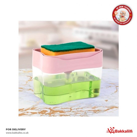 Indecor Practical Sponge Holder With Detergent Tank - TURKISH ONLINE MARKET UK - £3.09