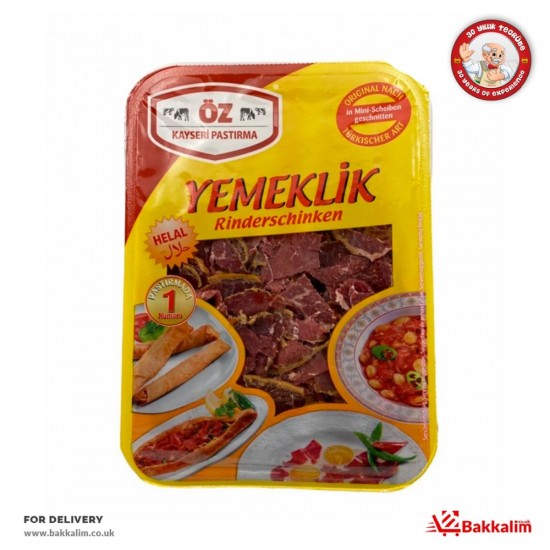 Oz Kayseri 200 Gr Cooking Pastirma - TURKISH ONLINE MARKET UK - £7.29