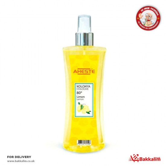 Aheste 250 Ml Spray Lemon Cologne - TURKISH ONLINE MARKET UK - £3.59