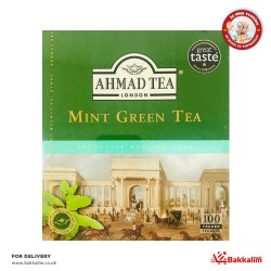 Ahmad Tea 100 Tea Bags Mint Green Tea 
