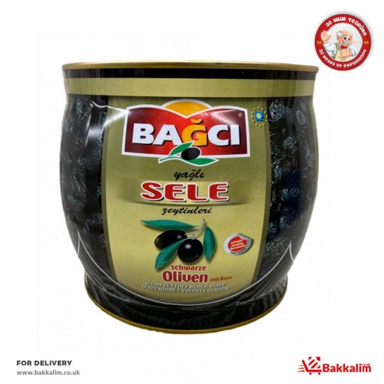 Bagci  1750 Gr Black Olives - TURKISH ONLINE MARKET UK - £19.99