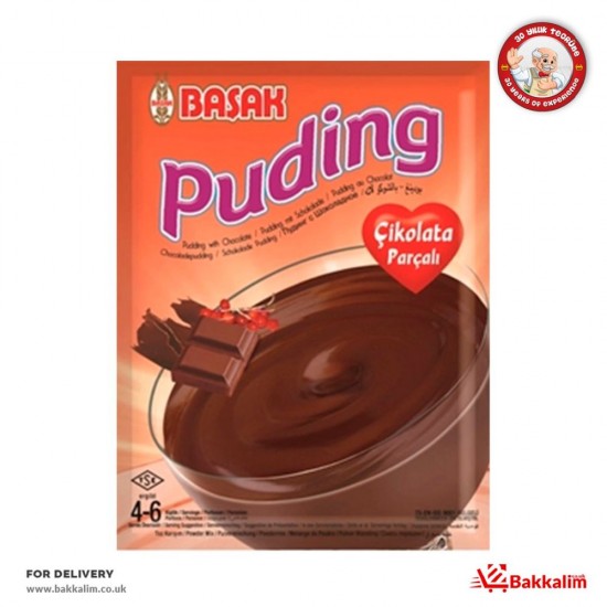 Başak 105 Gr Çikolata Parçalı Puding - TURKISH ONLINE MARKET UK - £1.29