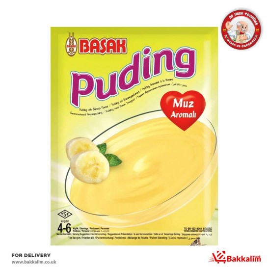 Basak 130 Gr Banana Pudding - TURKISH ONLINE MARKET UK - £1.19