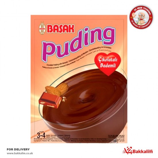 Basak 3-4 Portion Chocolate Almond Pudding - TURKISH ONLINE MARKET UK - £0.79