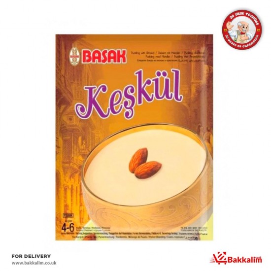 Basak 4-6 Portion Keskul Milk Pudding With Coconut - TURKISH ONLINE MARKET UK - £1.39