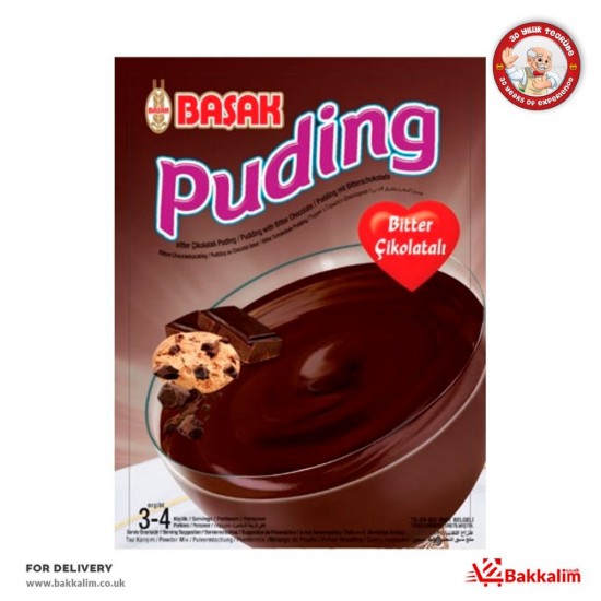 Basak Bitter Chocolate Pudding 3-4 Portion - TURKISH ONLINE MARKET UK - £1.19