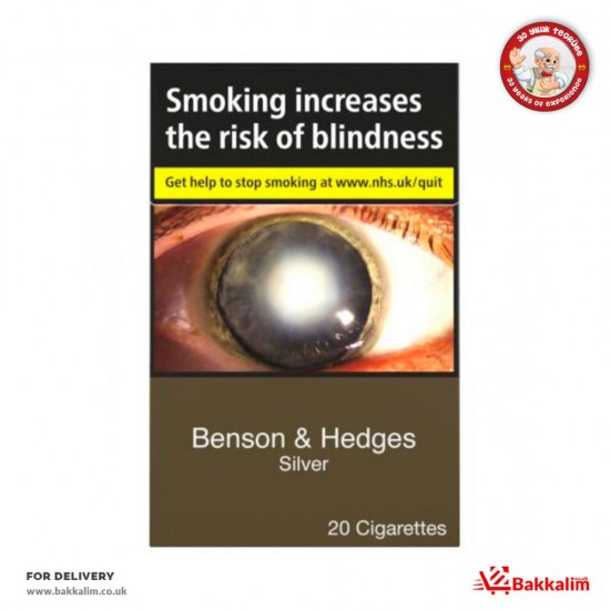 Benson And Hedges Silver 20 Cigarettes - TURKISH ONLINE MARKET UK - £14.99