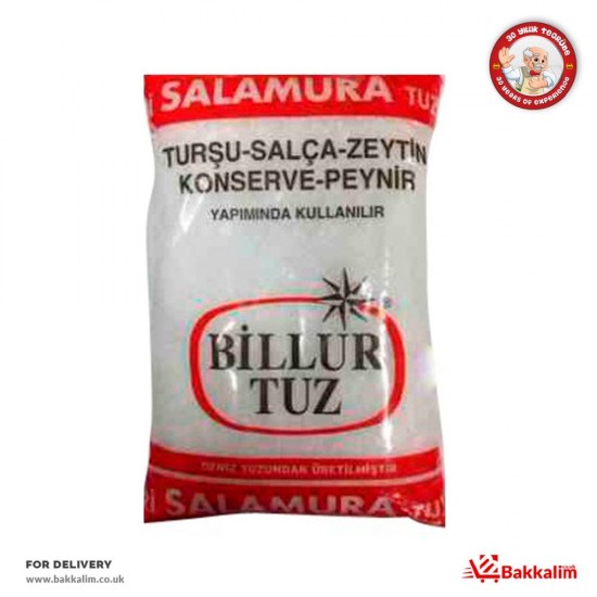 Billur 3000 Gr Tuz Coarse Salt Brine - TURKISH ONLINE MARKET UK - £2.99