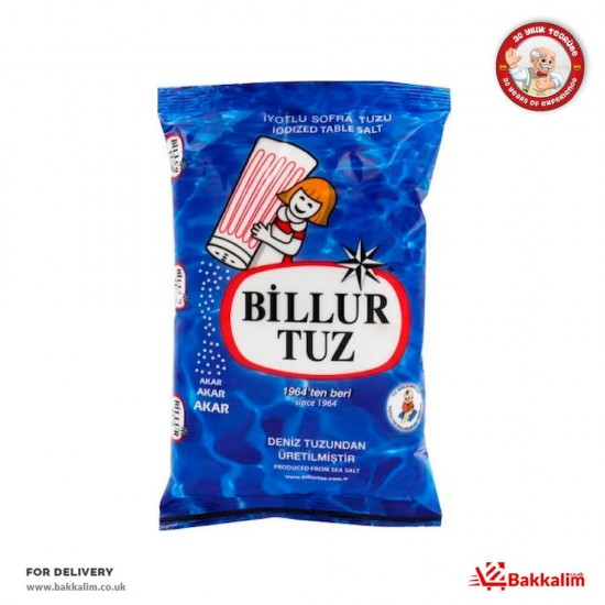 Billur 750 Gr Salt Produced From Sea Salt - TURKISH ONLINE MARKET UK - £0.99