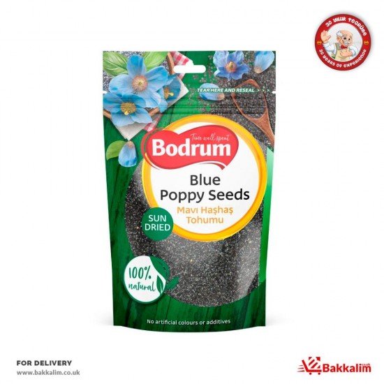 Bodrum 100 Gr Blue Poppy Seeds - TURKISH ONLINE MARKET UK - £1.49