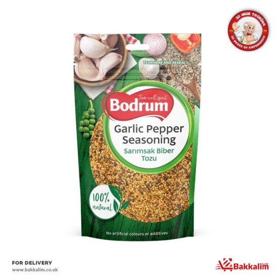 Bodrum 100 Gr Garlic Pepper Seasoning - TURKISH ONLINE MARKET UK - £1.59