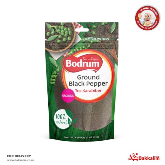 Bodrum 100 Gr Ground Black Pepper - TURKISH ONLINE MARKET UK - £2.49