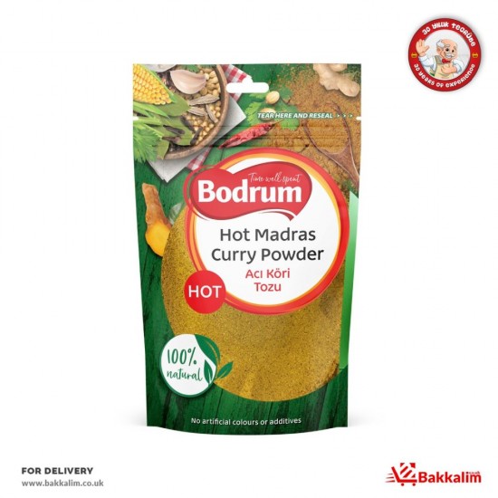 Bodrum 100 Gr Hot Curry Powder - TURKISH ONLINE MARKET UK - £0.99