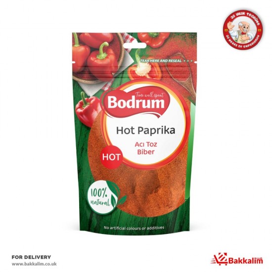 Bodrum 100 Gr Hot Paprika Powder - TURKISH ONLINE MARKET UK - £1.49