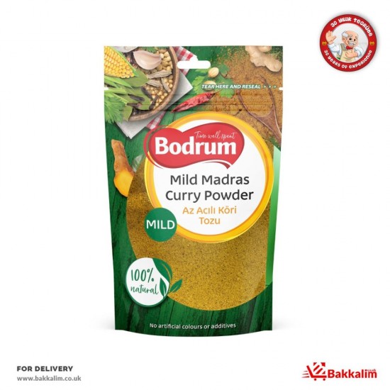 Bodrum 100 Gr Mild Madras Curry Powder - TURKISH ONLINE MARKET UK - £1.89