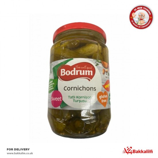 Bodrum 1650 Gr Cornichons - TURKISH ONLINE MARKET UK - £3.99