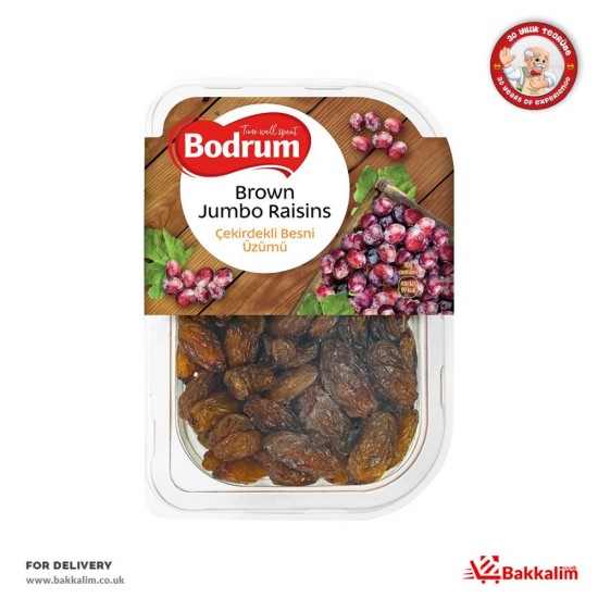 Bodrum 250 Gr Brown Jumbo Raisins - TURKISH ONLINE MARKET UK - £3.89