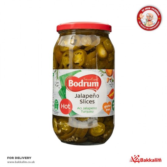 Bodrum 330 Gr Hot Jalepeno Slices