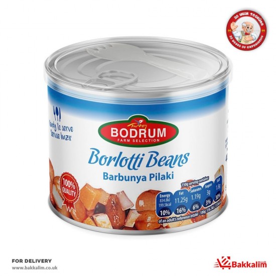 Bodrum 400 Gr Barlotti Beans - TURKISH ONLINE MARKET UK - £1.99