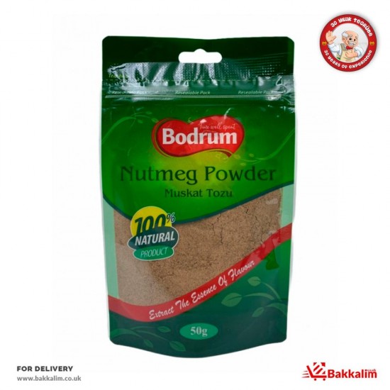 Bodrum 50 Gr Nutmeg Powder - TURKISH ONLINE MARKET UK - £1.59