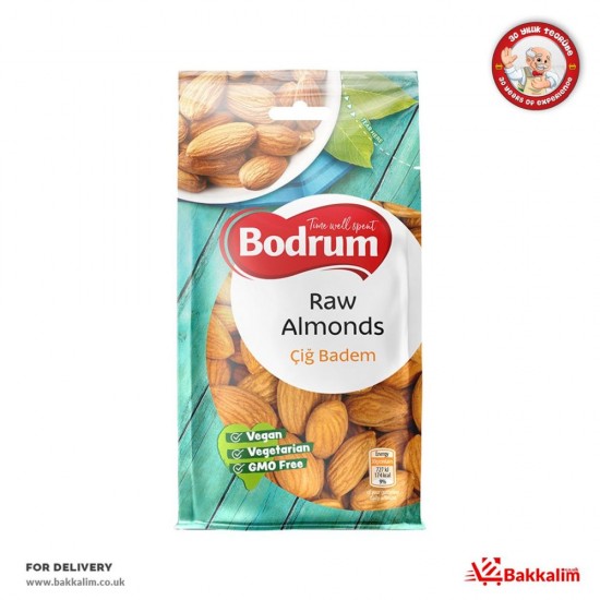 Bodrum 600 Gr Raw Almonds - TURKISH ONLINE MARKET UK - £6.59