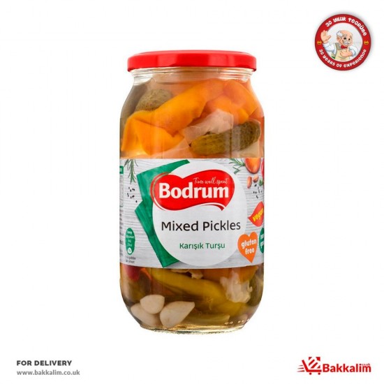 Bodrum 670 Gr Mixed Pickles - TURKISH ONLINE MARKET UK - £1.59