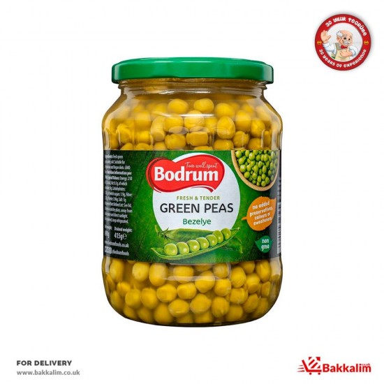 Bodrum 690 Gr Green Peas - TURKISH ONLINE MARKET UK - £1.19